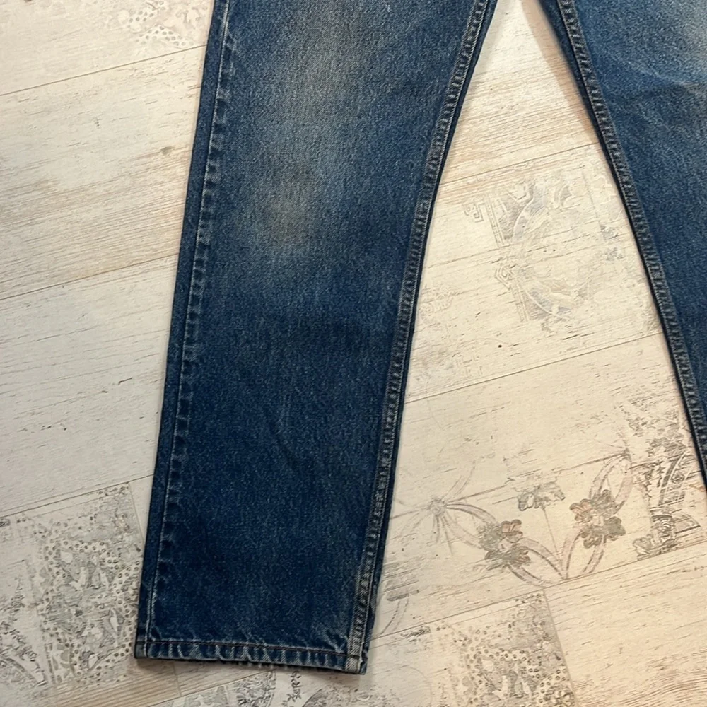 Levi’s Men’s 505 Regular Fit Straight Leg Blue Jeans Size 34x30